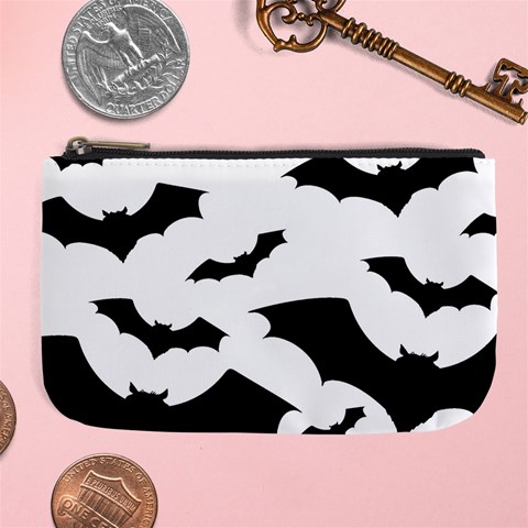 Deathrock Bats Large Coin Purse from ArtsNow.com Front