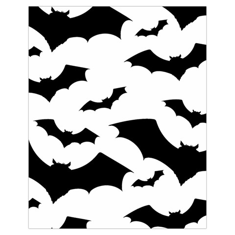 Deathrock Bats Drawstring Pouch (XL) from ArtsNow.com Front