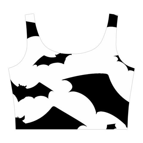 Deathrock Bats Midi Sleeveless Dress from ArtsNow.com Top Front