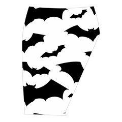 Deathrock Bats Midi Wrap Pencil Skirt from ArtsNow.com  Front Right 