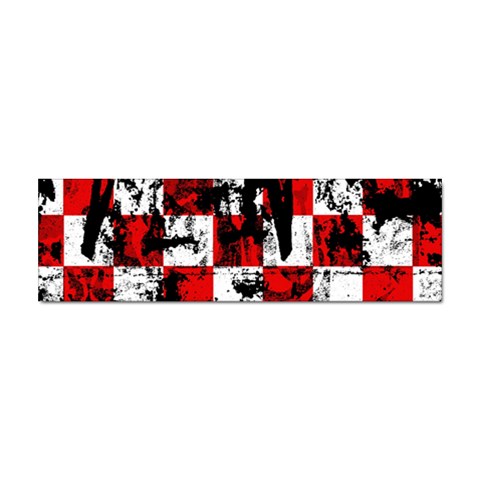 Emo Checker Graffiti Sticker Bumper (10 pack) from ArtsNow.com Front