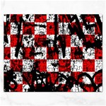 Emo Checker Graffiti Jigsaw Puzzle (Rectangular)