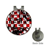Emo Checker Graffiti Golf Ball Marker Hat Clip
