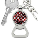 Emo Checker Graffiti Bottle Opener Key Chain