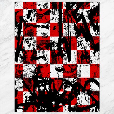Emo Checker Graffiti Canvas 12  x 16  from ArtsNow.com 11.86 x15.41  Canvas - 1