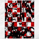 Emo Checker Graffiti Canvas 12  x 16 