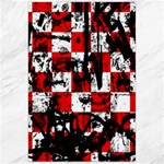 Emo Checker Graffiti Canvas 24  x 36 