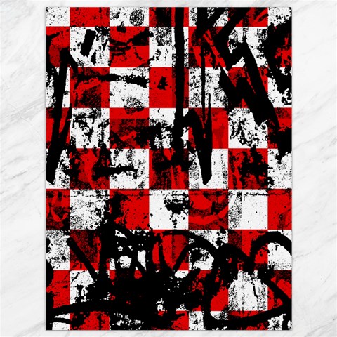 Emo Checker Graffiti Canvas 36  x 48  from ArtsNow.com 35.26 x46.15  Canvas - 1