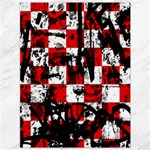 Emo Checker Graffiti Canvas 36  x 48 
