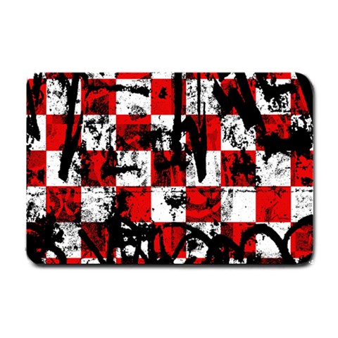 Emo Checker Graffiti Small Doormat from ArtsNow.com 24 x16  Door Mat
