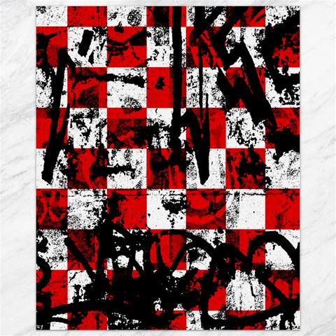 Emo Checker Graffiti Canvas 11  x 14  from ArtsNow.com 10.95 x13.48  Canvas - 1