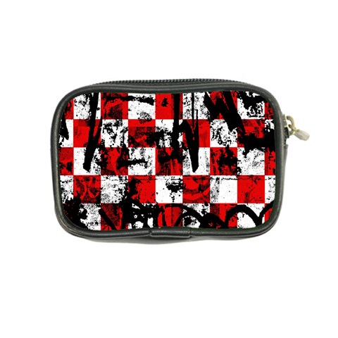Emo Checker Graffiti Coin Purse from ArtsNow.com Back