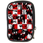 Emo Checker Graffiti Compact Camera Leather Case