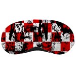 Emo Checker Graffiti Sleeping Mask