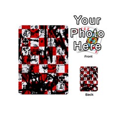 Jack Emo Checker Graffiti Playing Cards 54 Designs (Mini) from ArtsNow.com Front - ClubJ