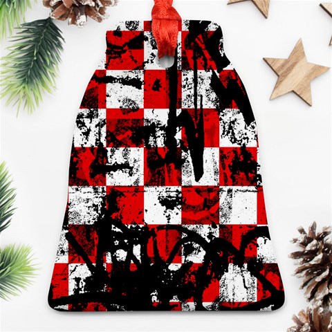 Emo Checker Graffiti Bell Ornament (Two Sides) from ArtsNow.com Front