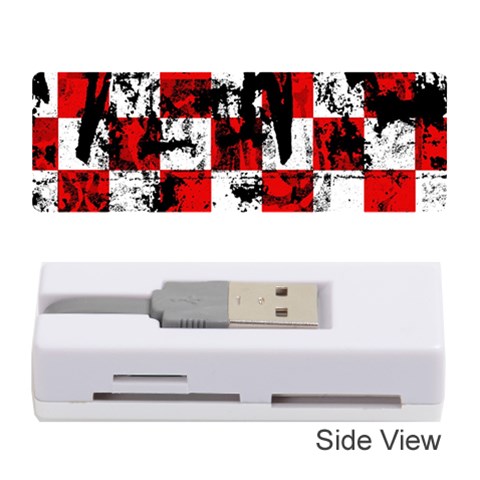 Emo Checker Graffiti Memory Card Reader (Stick) from ArtsNow.com Front