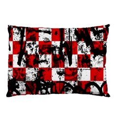 Emo Checker Graffiti Pillow Case (Two Sides) from ArtsNow.com Back