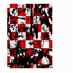 Emo Checker Graffiti Large Garden Flag (Two Sides) from ArtsNow.com Back