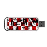 Emo Checker Graffiti Portable USB Flash (One Side)