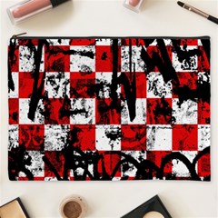 Emo Checker Graffiti Cosmetic Bag (XXXL) from ArtsNow.com Front