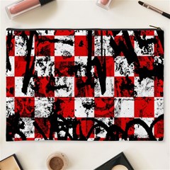 Emo Checker Graffiti Cosmetic Bag (XXXL) from ArtsNow.com Back