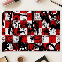 Emo Checker Graffiti Cosmetic Bag (XXXL) from ArtsNow.com Back