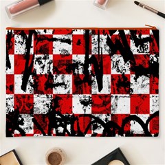 Emo Checker Graffiti Cosmetic Bag (XXXL) from ArtsNow.com Back