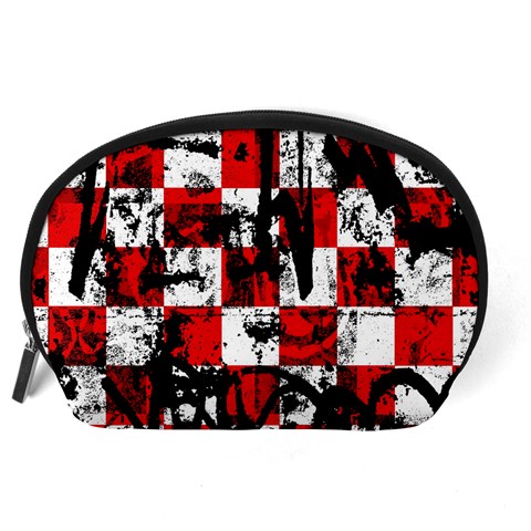 Emo Checker Graffiti Accessory Pouch (Large) from ArtsNow.com Back