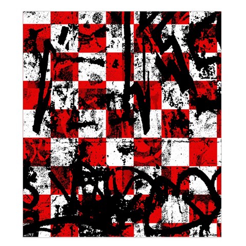 Emo Checker Graffiti Duvet Cover Double Side (King Size) from ArtsNow.com Front
