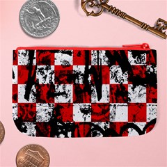 Emo Checker Graffiti Large Coin Purse from ArtsNow.com Back