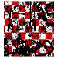 Emo Checker Graffiti Drawstring Pouch (XXL) from ArtsNow.com Back