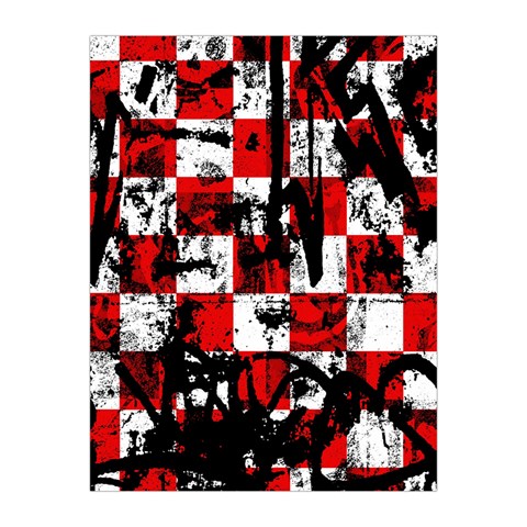 Emo Checker Graffiti Medium Tapestry from ArtsNow.com Front