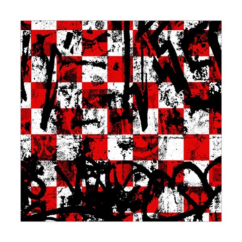 Emo Checker Graffiti Square Tapestry (Large) from ArtsNow.com Front