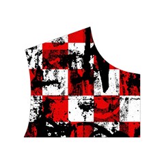 Emo Checker Graffiti Women s Button Up Vest from ArtsNow.com Top Right