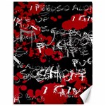 Emo Graffiti Canvas 12  x 16 