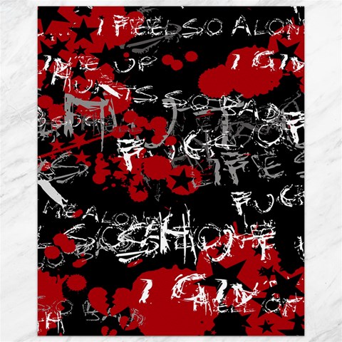 Emo Graffiti Canvas 16  x 20  from ArtsNow.com 15.75 x19.29  Canvas - 1