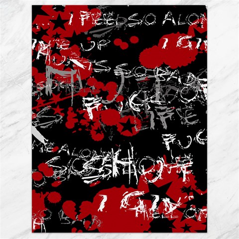 Emo Graffiti Canvas 18  x 24  from ArtsNow.com 17.8 x23.08  Canvas - 1