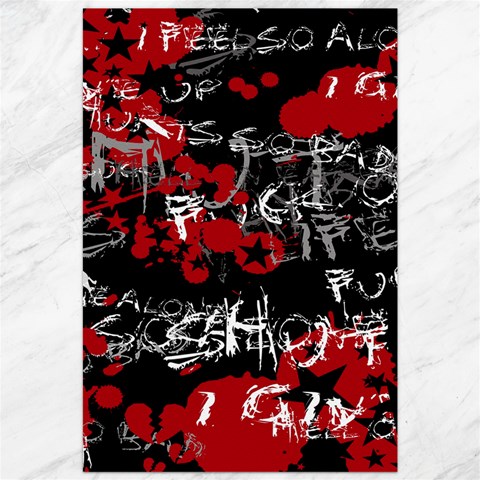Emo Graffiti Canvas 20  x 30  from ArtsNow.com 19.62 x28.9  Canvas - 1