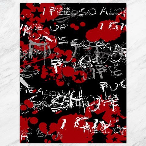 Emo Graffiti Canvas 36  x 48  from ArtsNow.com 35.26 x46.15  Canvas - 1