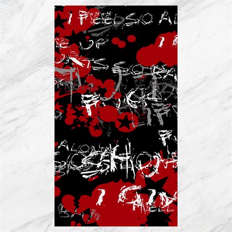Emo Graffiti Canvas 40  x 72  from ArtsNow.com 39.28 x69.23  Canvas - 1