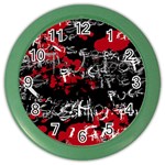 Emo Graffiti Color Wall Clock