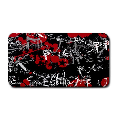 Emo Graffiti Medium Bar Mat from ArtsNow.com 16 x8.5  Bar Mat