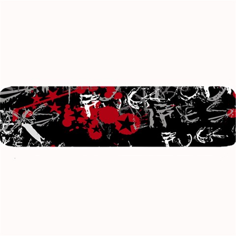 Emo Graffiti Large Bar Mat from ArtsNow.com 32 x8.5  Bar Mat