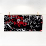 Emo Graffiti Hand Towel