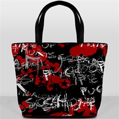 Emo Graffiti Bucket Bag from ArtsNow.com Back