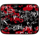 Emo Graffiti Double Sided Fleece Blanket (Mini)