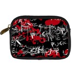 Emo Graffiti Digital Camera Leather Case