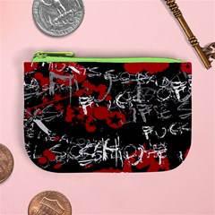 Emo Graffiti Mini Coin Purse from ArtsNow.com Front