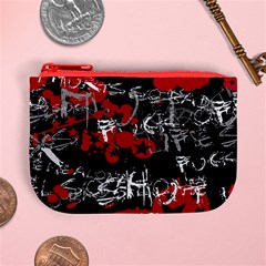Emo Graffiti Mini Coin Purse from ArtsNow.com Front